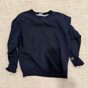 Blue champion crew neck